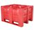 Click to swap image: CRAEMER CB3 Pallet Bin Solid 620 Litre Red